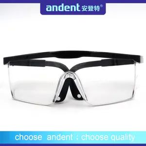 Classic Safety Glasses with Anti-Fog Films Material PC OEM Accepted Model NO. ES04 Color Assorted Trademark Andent HS Code 1309964019 - Andent Dental Co., Ltd. - China