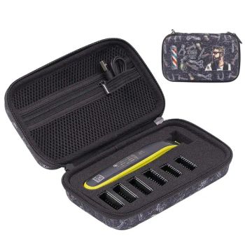 Custom Waterproof Shockproof Made Hard EVA Tool Shaver Zipper Travel Carrying Storage Bags Travel Black Pouch Box Case with Pockets - Dongguan Prosperity Sports Goods Co., Ltd. - China