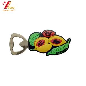 Wholesale PVC Metal Magnetic Bottle Opener, Personalized Beer Cola Keyring Bottle Opener - Yibao Gift Co., Ltd. - China