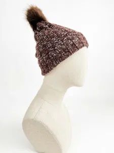 Fashion Solid Melange Color Customized Stretch Soft Pompom Knitted Hat - YiWu OuYe Accessories Co., Ltd. - China