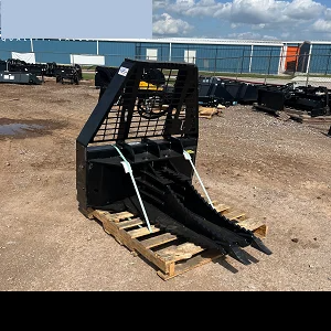 2026 Jenkins Iron & Steel Super Duty Tree Puller w/ Guard Skidsteer Attachment - senesie mfg llc - United States