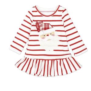 Christmas Long Sleeve Girls Dresses Party Dress Fashion Santa Children Clothing - Shenzhen Baby Happy Industrial Co., Ltd - China
