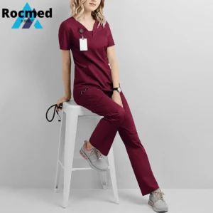 Customized Surgical Clothes Dental Operating Room Hand Wash Uniforms, Cotton Hand-Washing Clothes, Hand-Brushing Suits, Surgical Gowns, Doctor and Nurse Clothes - Zhangjiagang Roc Medical Technology Co., Ltd. - China