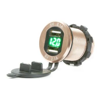 Wholesale Factory Price 5V 4.2A Dual USB Port Black Red Blue Gold Housing Mobile Phone USB Car Charger - YUEQING AIBEIKEN ELECTRIC CO., LTD. - China