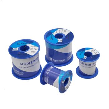 Tin Solder Wire for Welding Material 250g Color Grey Origin China Alloy Sn63pb37 Package 500g/Roll HS Code 8001202900 Name Tin Solder - Guangdong ZhongShi Metals Co., Ltd - China
