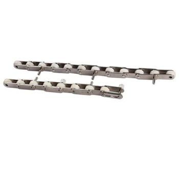 SUS304 Stainless Steel Conveyor Roller Chains Plastic Chain for Metallurgy Automotive Pharmaceutical Industrial - Suzhou Fubang Machinery Chain Transmission Manufacture Co., Ltd. - China