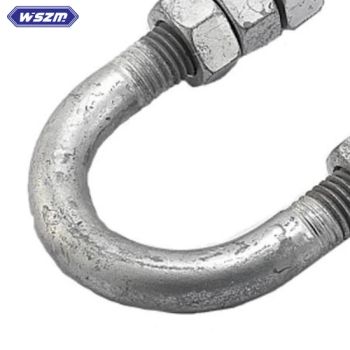 Galvanized U-Bolt Line Screw Hand Tool U Type Coupling Wire Transmission Accessories - Simeng Electrical Tech. Co., Ltd. - China