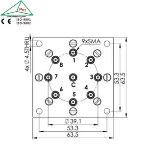 DC - 3 GHz Frequency Bandwidth SMA Connectors with Ttl Termination No Indicator 12 or 24 V Coils 8pst RF Coaxial Relays - SHENZHEN XINPOMING POWER EQUIPMENT MANUFACTURING CO., LTD. - China