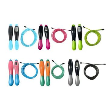 Digital Smart Jump Rope, Adjustable Counting Weighted PVC Jump Ropes - Nantong Splendid Sporting Co., Ltd. - China