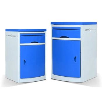 Factory Price Hospital Bedside Cabinets ABS Medical Hospital Bedside Table with Wheels for Clinics - Hebei Renjie Medical Technology Co., Ltd. - China