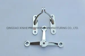 2 4 Ways Stainless Steel 304 316 Glass Canopy Spider Fittings Spider Glass Facade for Glass Curtain Wall System - QINGDAO XINHE PRECISION MANUFACTURING CO., LTD. - China