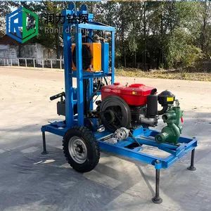 150m High-Efficiency Portable Mini Mine Boring Borehole Machine De Forage De Puits/Water Hole Drilling Machines/Water Well Drilling Rig Machine - Shandong Runli Mining Machinery Co., Ltd. - China