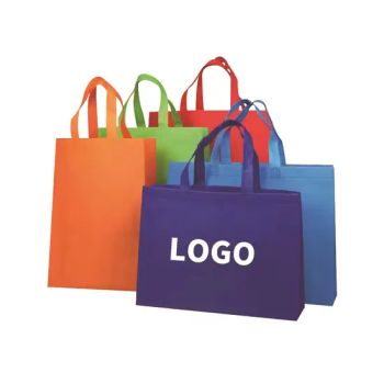 Cheap Tote Bags Custom Printed Recyclable Fabric Non Woven Shopping Bags with Logo - Lu'an Woma Import and Export Co., Ltd. - China