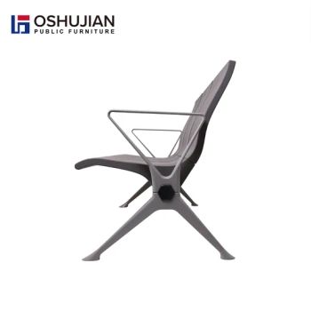 Modern Barber Waiting Chairs for Salon Color Blue Origin China Condition New Seat Foaming PU Folded Unfolded Model NO. - Guangdong Oshujian Furniture Co., Ltd. - China