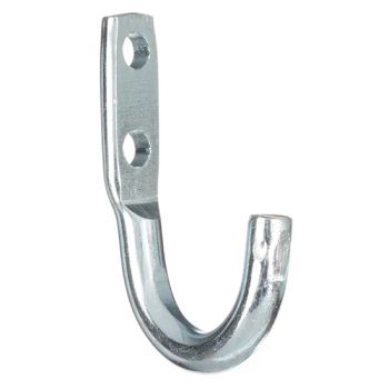 Heavy Duty Tarp Rope Hooks with 2 Mounting Bracket Service OEM MOQ 5000PCS Item J Hook Color Silver Origin China Quality - Ningbo Tower Machinery Co., Ltd - China