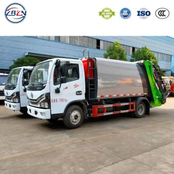3-5ton Garbage Compactor Trucks Sanitation Specialized Vehicles for Waste Collection Urban Waste Disposal and Transport Trash Compact Truck - Hubei Zhongbang Intelligent Automobile Co., Ltd - China