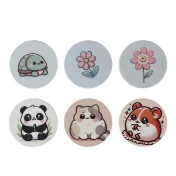 Promotion Gifts Diatomite Coasters for Drinks Water Absorbing Stone Diatomaceous Earth Coasters - Shaoxing City Xinlan Textile CO., LTD. - China