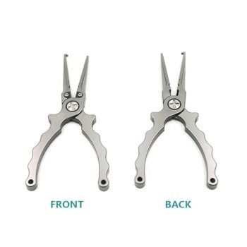 Alpha Titanium Alloy Fishing Pliers 18x9cm Level Silver 130g MOQ1000 - WEIHAI ALPHA INNOVATION PTY LTD. - China