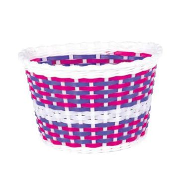 PVC Bicycle Basket Handmad Basket for Kids Bike (HBK-166) Trademark OEM HS Code 87149900 Model NO. HBK-166 Feature 2 - SHENZHEN XINHANFENG TRADING CO., LTD. - China