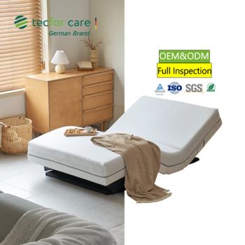 Tecforcare Adjustable Smart Mattress Medium Medium Rectangular Adult 1Y Massage - Jiaxing Nordkang Smart Home Co., Ltd - China