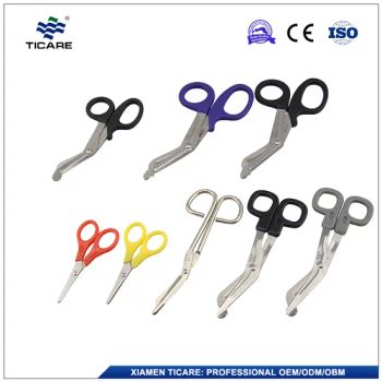 Surgical Instrument Bandage First Aid Kit Scissor Trauma Shears Medical Scissors - Xiamen Ticare Imp. & Exp. Co., Ltd. - China