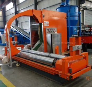 Jumbo Paper Rolls Cutter, Kraft Roll Slitting Machine, Saw Blade Paper Cutting - QINGDAO OULI MACHINE CO., LTD. - China