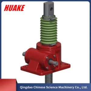 Heavy Duty Swl Worm Gear Screw Lifting Car Jacks System Landing Hand Crank Hydraulic Transmission Gear Rack Screw Lift Jack - Qingdao Chinese Science Machinery Co., Ltd. - China