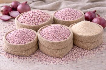 Dehydrated Pink Onion Color Pink Delivery Form Bag Flavor Profile Natural Flavor And Aroma Form Chopped, Granulate, Powders, Sliced, Whole - SNAPL TRADE - India