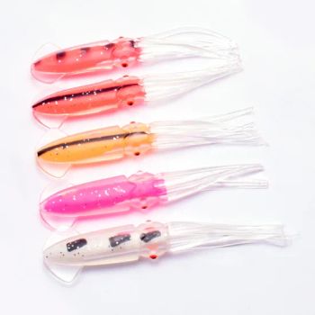 New Style Colored High-Intensity Luminous Soft Octopus & Squid Lures, Saltwater Fishing Lures, Boat Fishing Jig Lures, Soft Baits - Shanghai Sizhen Trading Co., Ltd - China