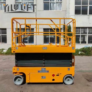 6m 12m CE ISO Scissors Lift Hydraulic Small Self Propelled Mini Lift - Qingdao Yilu Intelligent Equipment Co., Ltd. - China