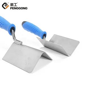Premium Stainless Steel 410 Corner Trowel for Smooth Finishes - Foshan Xinzhi Hardware Plastic Co., Ltd. - China