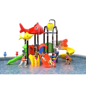 Hot Style Commercial Children's Engineering Plastics Water Slide Outdoor Playground Water Park for Swimming Pool - Zhejiang Qiren Amusement Equipment Co., Ltd - China