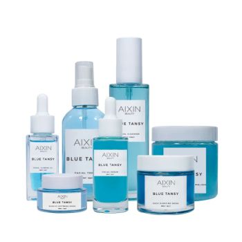 Beauty Cosmetics Skin Care Blue Tansy Skin Care Set Anti-Wrinkle Pore Clarify - Guangzhou Aixin Cosmetic Co., Ltd. - China