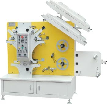 4 1 Colors Clothing Wash Care Label Flexo Printing Machine Flexographic Printing Machine for Satin Ribbon and Nylon Taffeta JR 124 - Ruian Jingda Printing Machinery Co., Ltd. - China