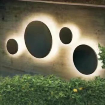Wholesale Modern LED Outdoor Wall Lamps 9W12W 15W 18W Round Moon Lights - Esun (xiamen) Electronic Co., Ltd - China