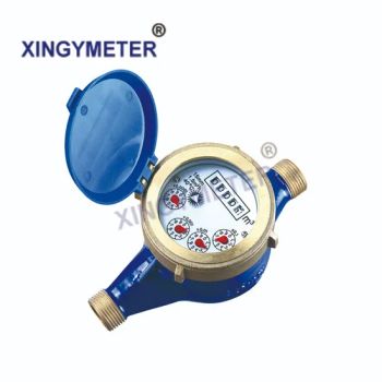 Lxh-E3 DN25 Volumetric Rotary Piston Water Meter Color Blue Origin China Material Brass Model NO. lxh-e3 Standard Class - Ningbo Xingyuan Meter Technology Co., Ltd. - China
