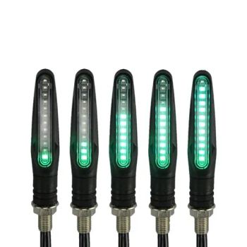 Motorcycle Indicators Sequential Flow Flowing Turn Signal Lights Motorbike Turning Indicators Daytime Running Lights Brake Light - Dongguan Kexing Zhixing Electronics Co., Ltd. - China