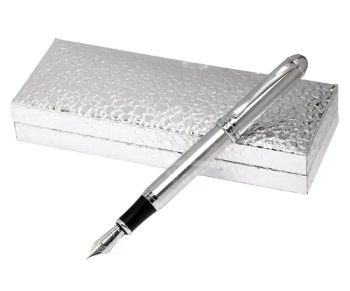 Promotional Personalized Engraved Pens Metal Fountain Pen Weight 45g Color Color Size 14*1.2cm MOQ 500 Pieces Material Metal - Nanchang Valin Pen Industry Co., Ltd. - China