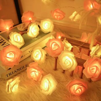 New LED Artificial Rose String Lights Romantic Valentine's Day Wedding Lights - Ningbo General Union Co., Ltd. - China