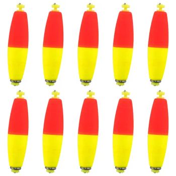 10 Pack Cigar Bass Trout Crappie Panfish Sea Bobbers Weighted Fishing Float - GOOD SELLER CO., LTD - China