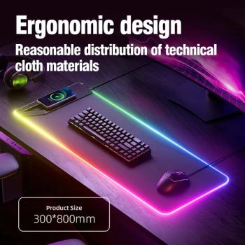 2025 RGB LED Lighting Gaming Mouse Mat Full Color Printing Gift Box Packing Gaming Mouse Pads Mousepad - JinJiang Nilong Group Co., Limited - China