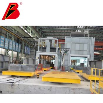 Metal Fabrication Painting Production Line for Wuhan Ccmsa Wet Tyle Filter Steel Painting Room - Guangdong Jingzhongjing Industrial Painting Equipments Co., Ltd. - China