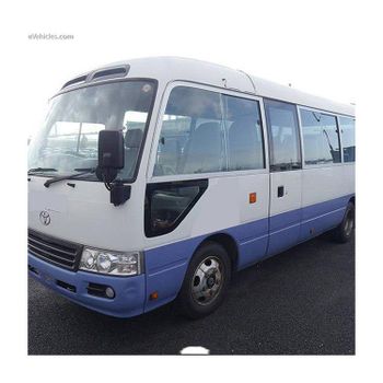 Toyota Coaster passenger bus with spacious interior and smooth ride Toyota Coaster minibus for long distance travel and group transportation Toyota Coaster bus with strong body design and advanced safety features Toyota Coaster vehicle for public transport and private hire services - SATTER FOOD AND BEVERAGE - Netherlands
