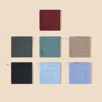 6 Layers Baby Face Wash Towels Wholesale Quick-Dry Cotton Newborn Burp Cloths Handkerchief Towels Baby Washcloths - Huaian Goodlife Textile Co., Ltd. - China
