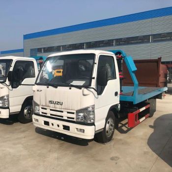 4tons Road Wrecker Road Platform Towing Medium Wrecker Truck for Sale - HUBEI RUILI AUTOMOBILE CO., LTD. - China