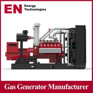 1MW-2MW Natural Gas Generator AC 3Phase 5kw-3000kw Open Type CNG Biogas LPG Hydrogen 1Y - Qingdao En Energy Technology Co., Ltd - China