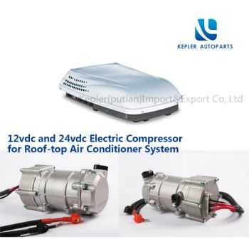 DC 12VDC Electric Compressor for Parking Air Conditioner Oil Rl68h IP Grade IP67 Origin Chinaa HS Code 8414301300 Input Voltage - Kepler(Putian)Import&Export Co., Ltd. - China