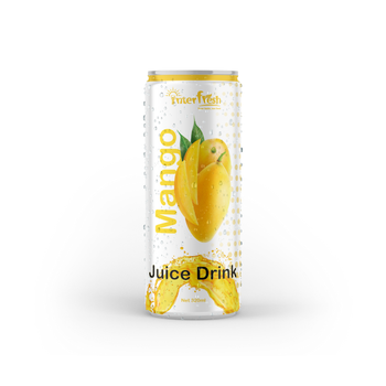 320ml Interfresh Mango Juice Drink Shelf Life 24 Month Packaging Aluminum Can Place of Origin Viet Nam Storage Type Keep Dry In - INTERFRESH FOOD AND BEVERAGE COMPANY LIMITED - Vietnam
