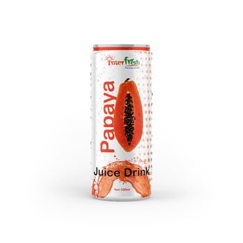 320ml Interfresh Papaya Juice Drink Shelf Life 24 Month Packaging Aluminum Can Place of Origin Viet Nam Storage Type Keep Dry In - INTERFRESH FOOD AND BEVERAGE COMPANY LIMITED - Vietnam