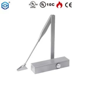 Hydraulic Automatic Rebound Two-Stage Speed Regulation Commercial Silent Cast Aluminum Door Closer - EC Hardware Co., Ltd. - China